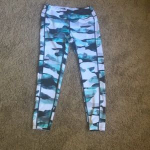 Fun print workout leggings